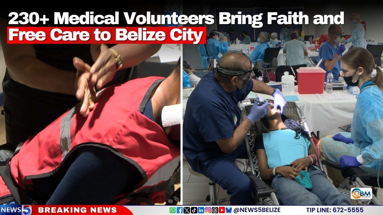 230+ Medical Volunteers Bring Faith and Free Care to Belize City
