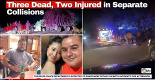 Three Dead, Two Injured in Separate Collisions