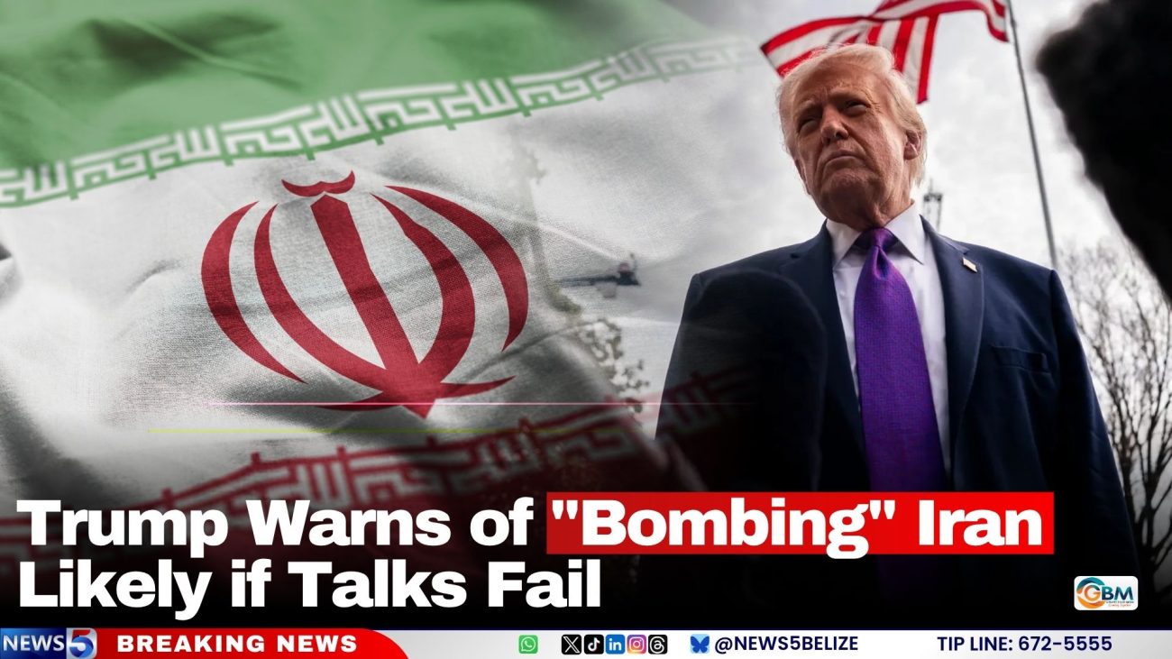 Trump Warns of "Bombing" Iran Likely if Talks Fail