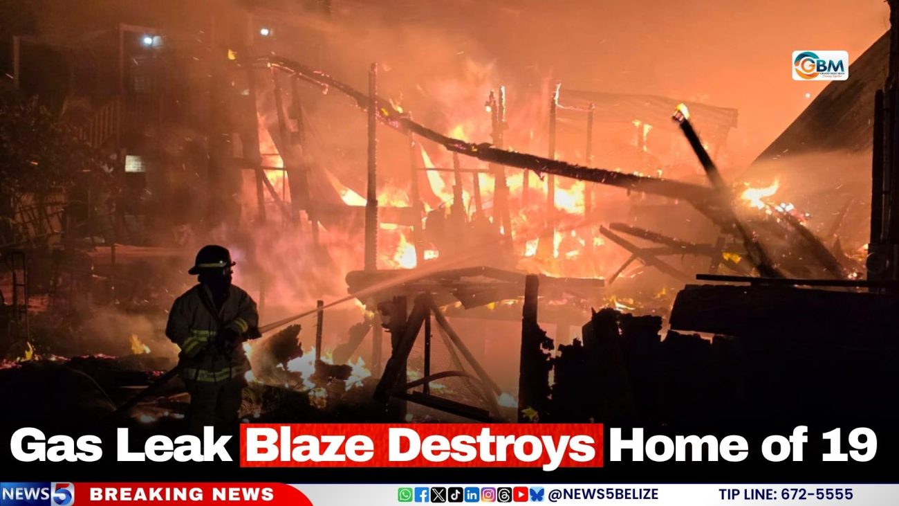 Gas Leak Blaze Destroys Home of 19