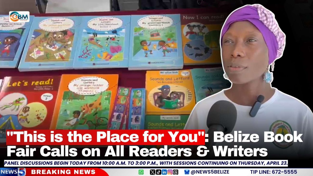 "This is the Place for You": Belize Book Fair Calls on All Readers & Writers