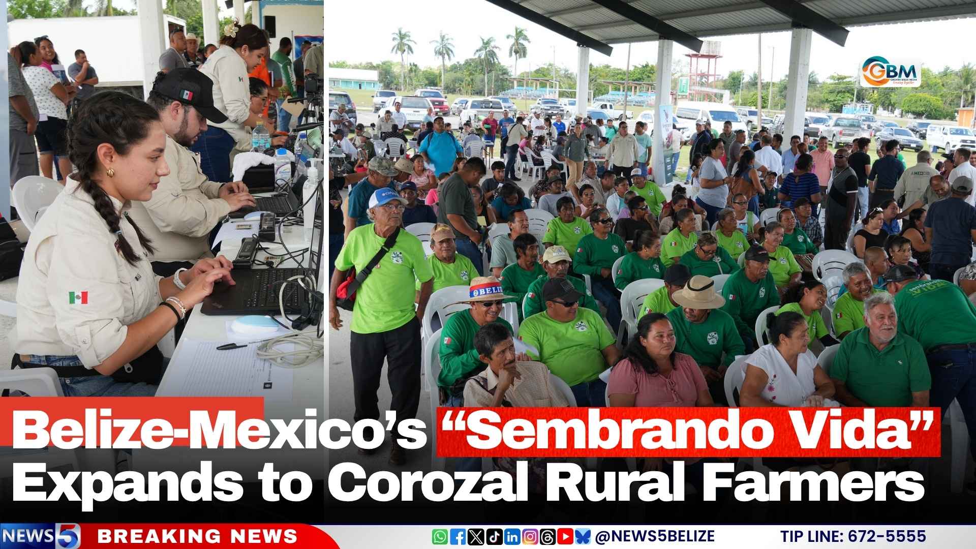 Belize-Mexico’s “Sembrando Vida” Expands to Corozal Rural Farmers