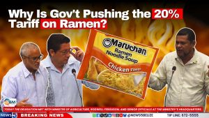 Why Is Gov’t Pushing the 20% Tariff on Ramen?