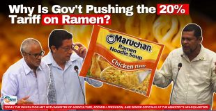 Why Is Gov't Pushing the 20% Tariff on Ramen?