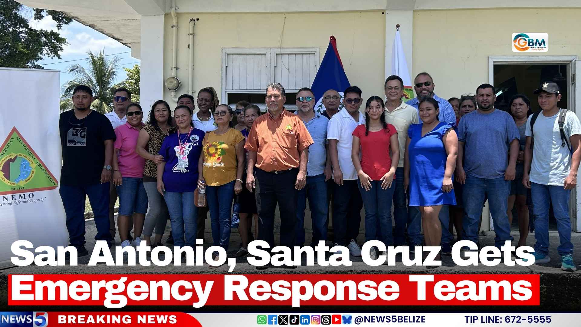 San Antonio, Santa Cruz Gets Emergency Response Teams