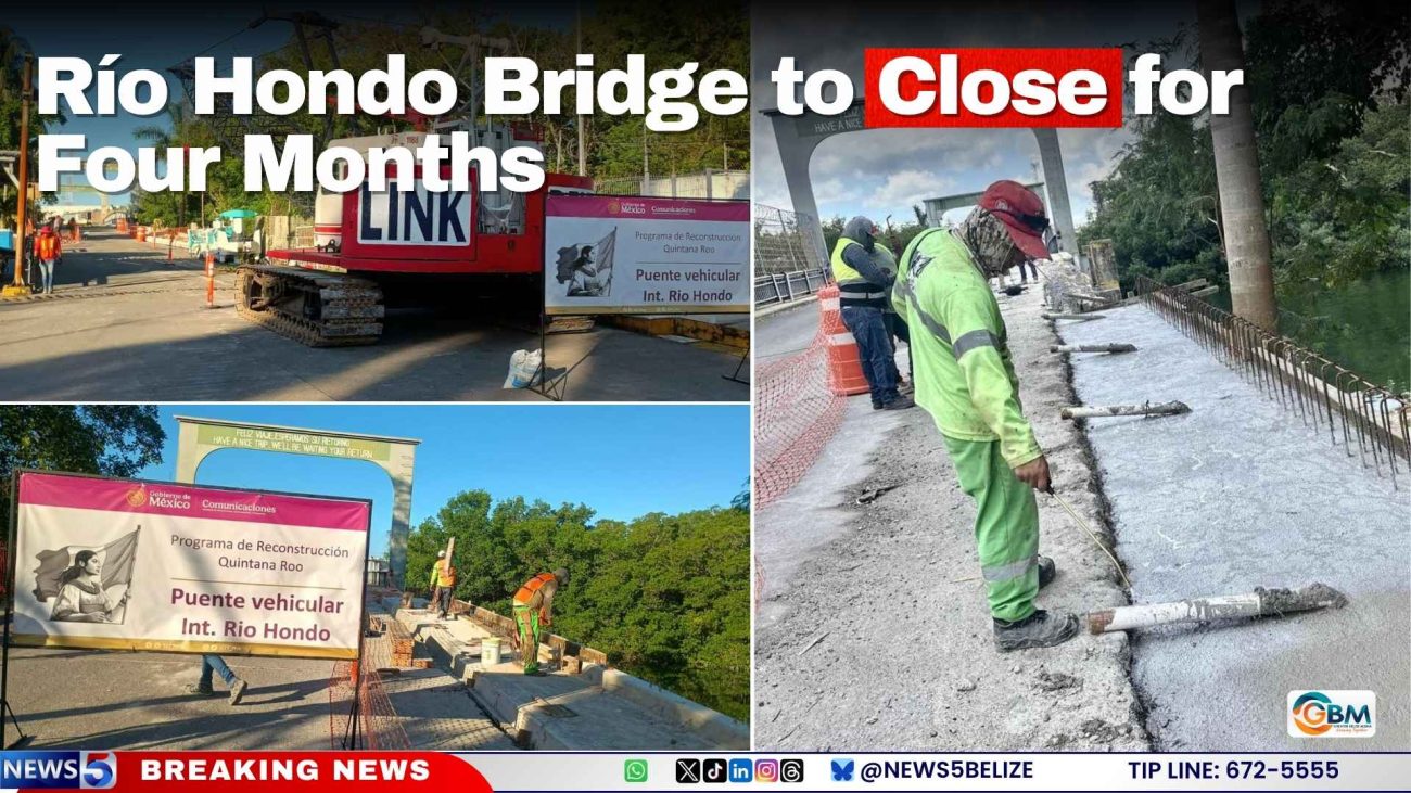 Río Hondo Bridge to Close for Four Months