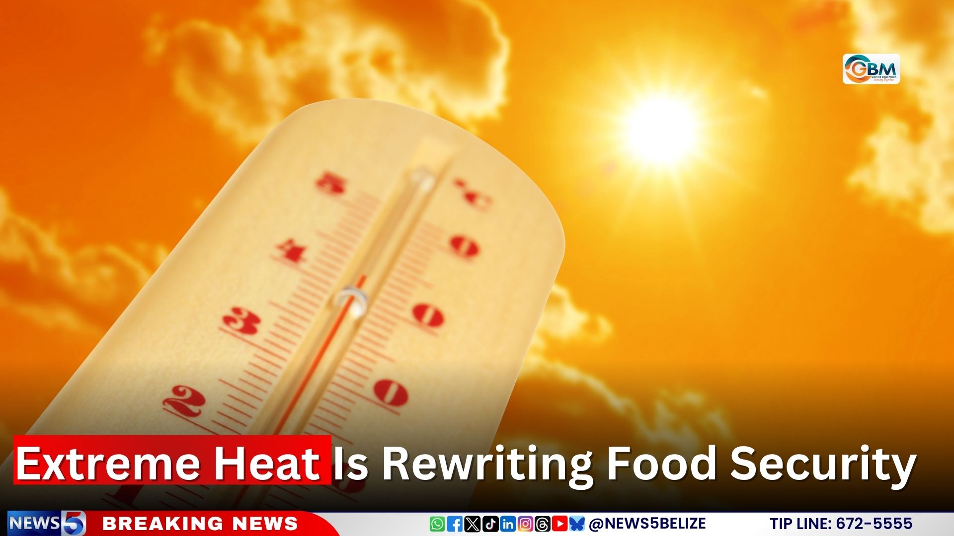 Extreme Heat Is Rewriting Food Security