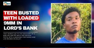 Teen Busted with Loaded 9mm in Lord’s Bank