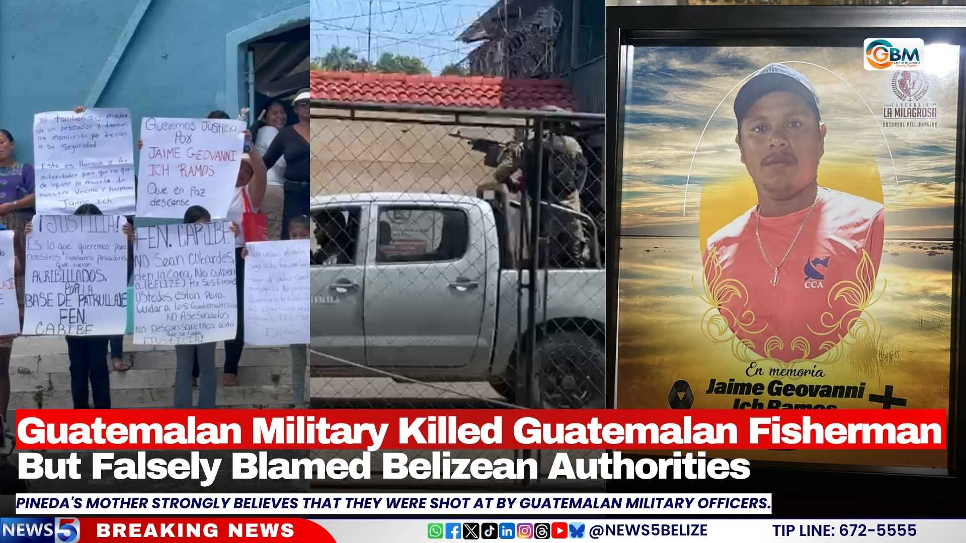 Guatemalan Military Killed Guatemalan Fisherman But Falsely Blamed Belizean Authorities