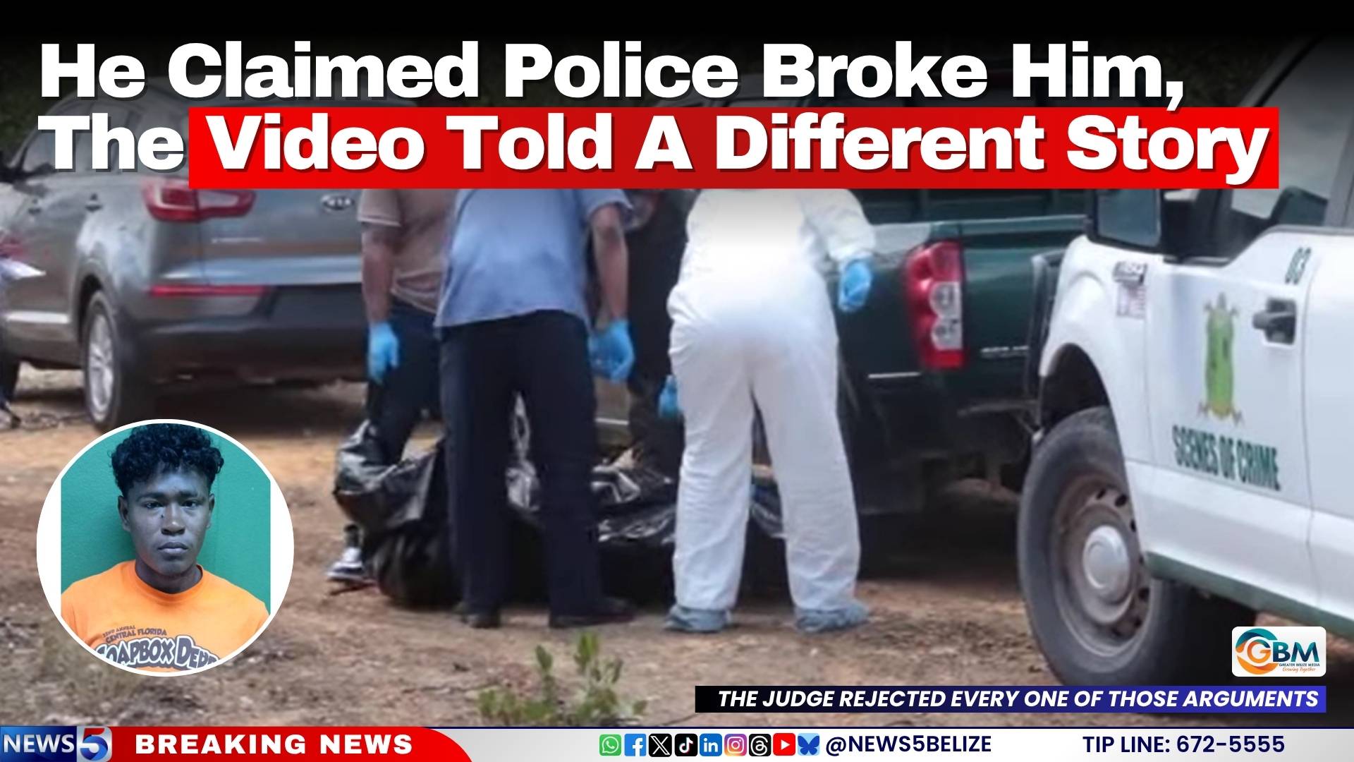 He Claimed Police Broke Him, The Video Told A Different Story