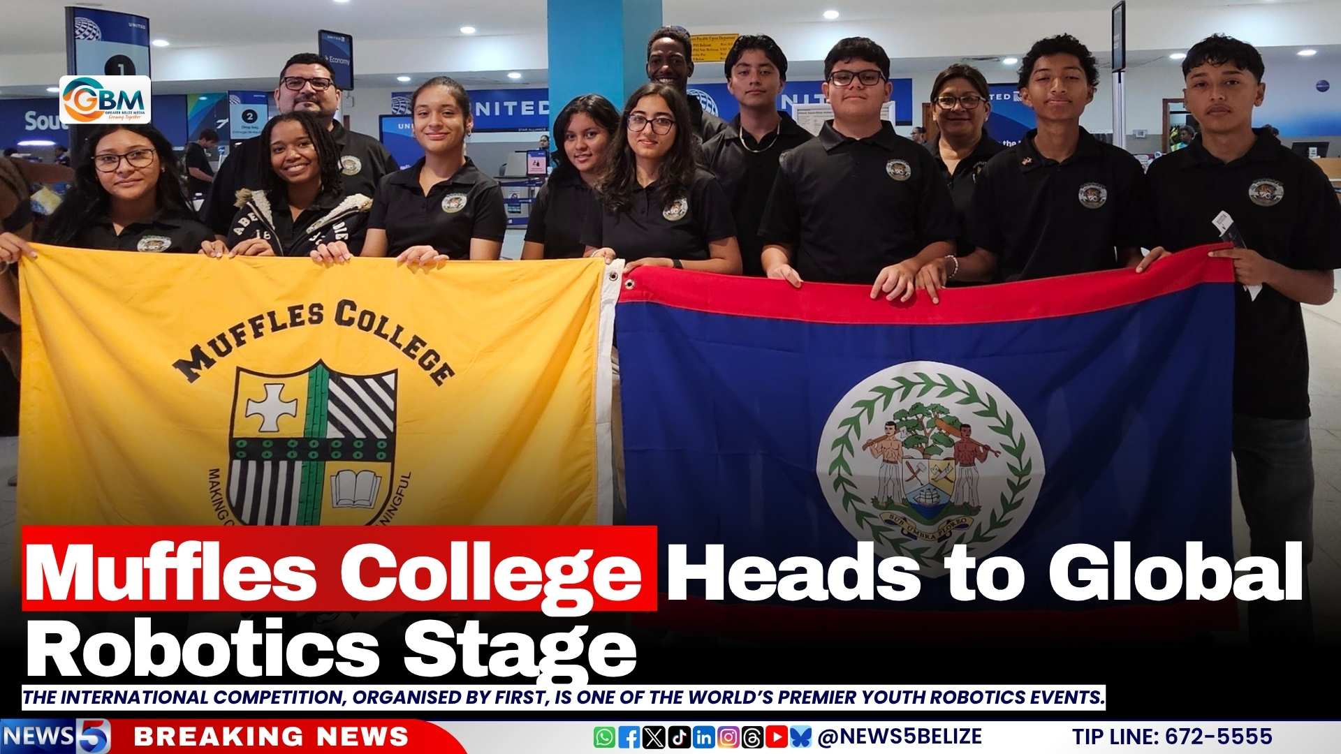 Muffles College Heads to Global Robotics Stage