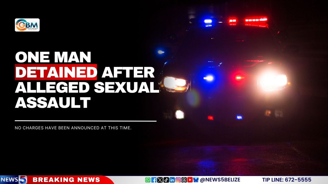 One Man Detained After Alleged Sexual Assault