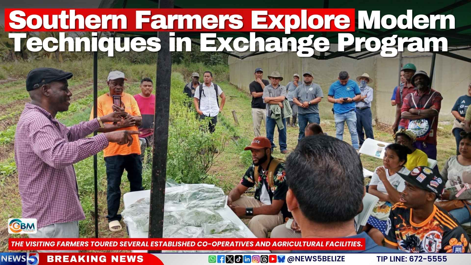 Southern Farmers Explore Modern Techniques in Exchange Program