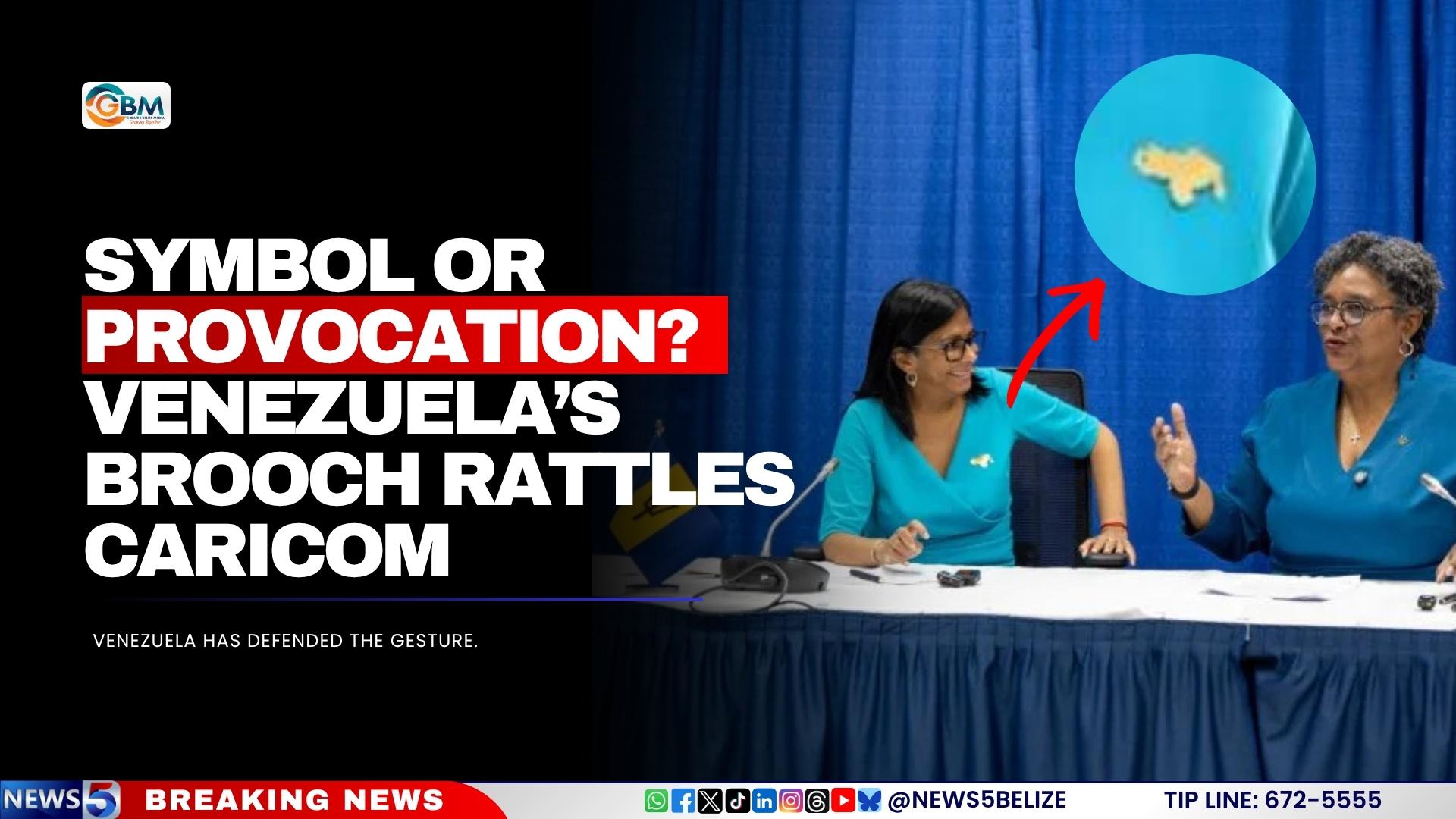 Symbol or Provocation? Venezuela’s Brooch Rattles CARICOM