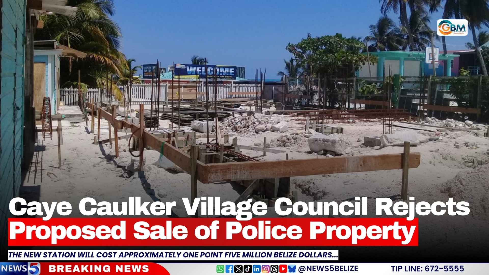 Caye Caulker Village Council Rejects Proposed Sale of Police Property