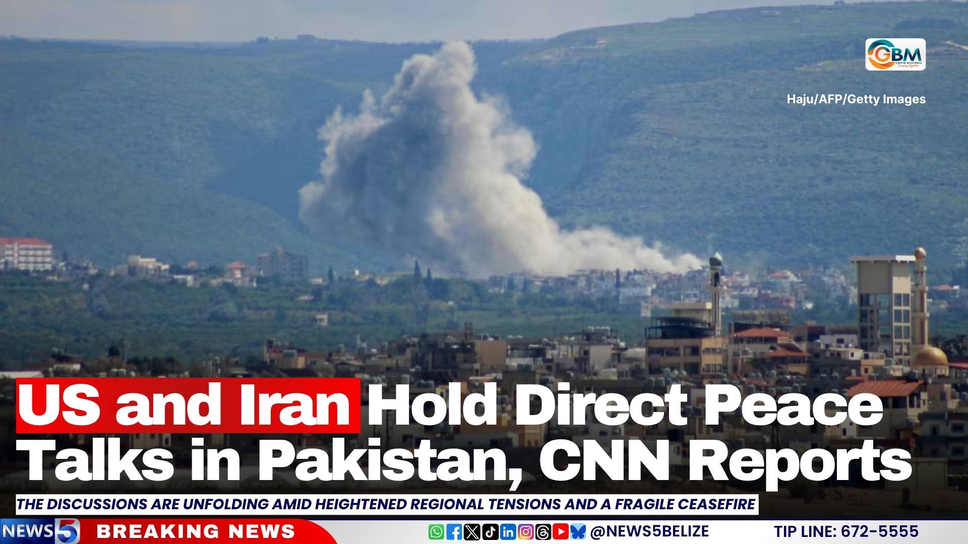 US and Iran Hold Direct Peace Talks in Pakistan, CNN Reports