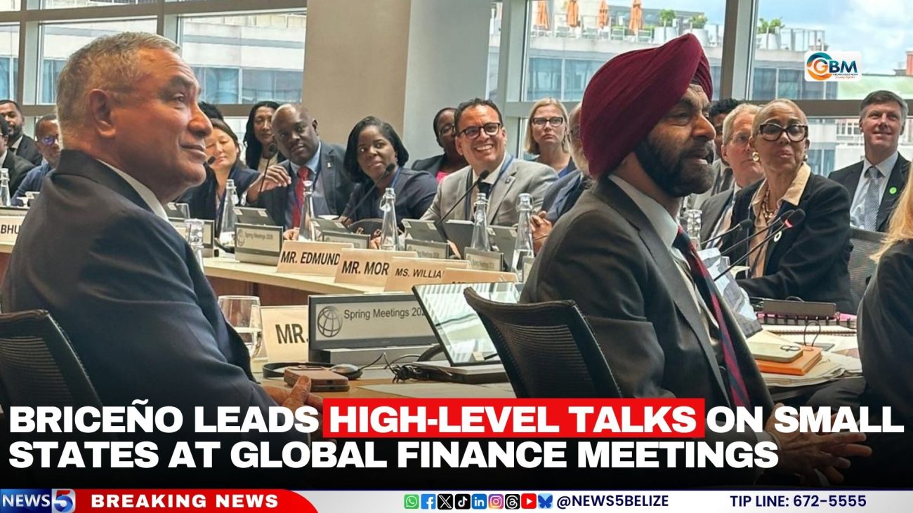 Briceño Leads High-Level Talks on Small States at Global Finance Meetings