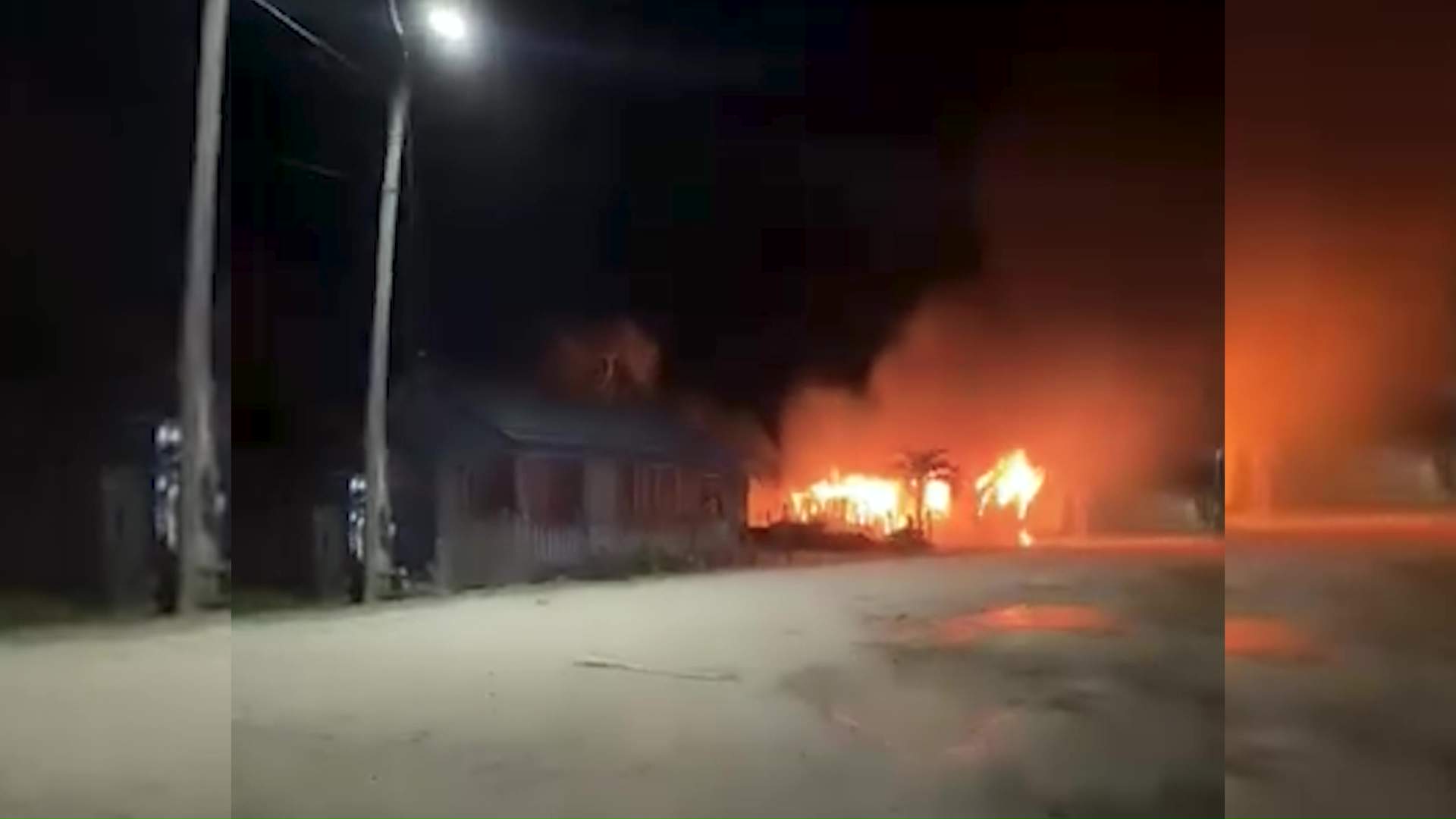 House Burnt Down in Caledonia After Mother Pleas for Help