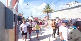 Caye Caulker Residents Protest Possible Sale of Police Station Land