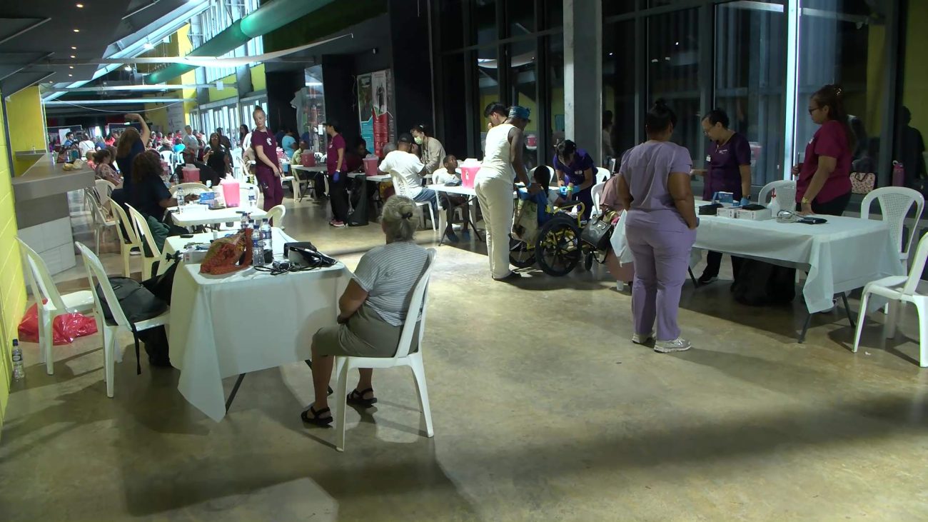 Overwhelming Turnout for Free Medical Services