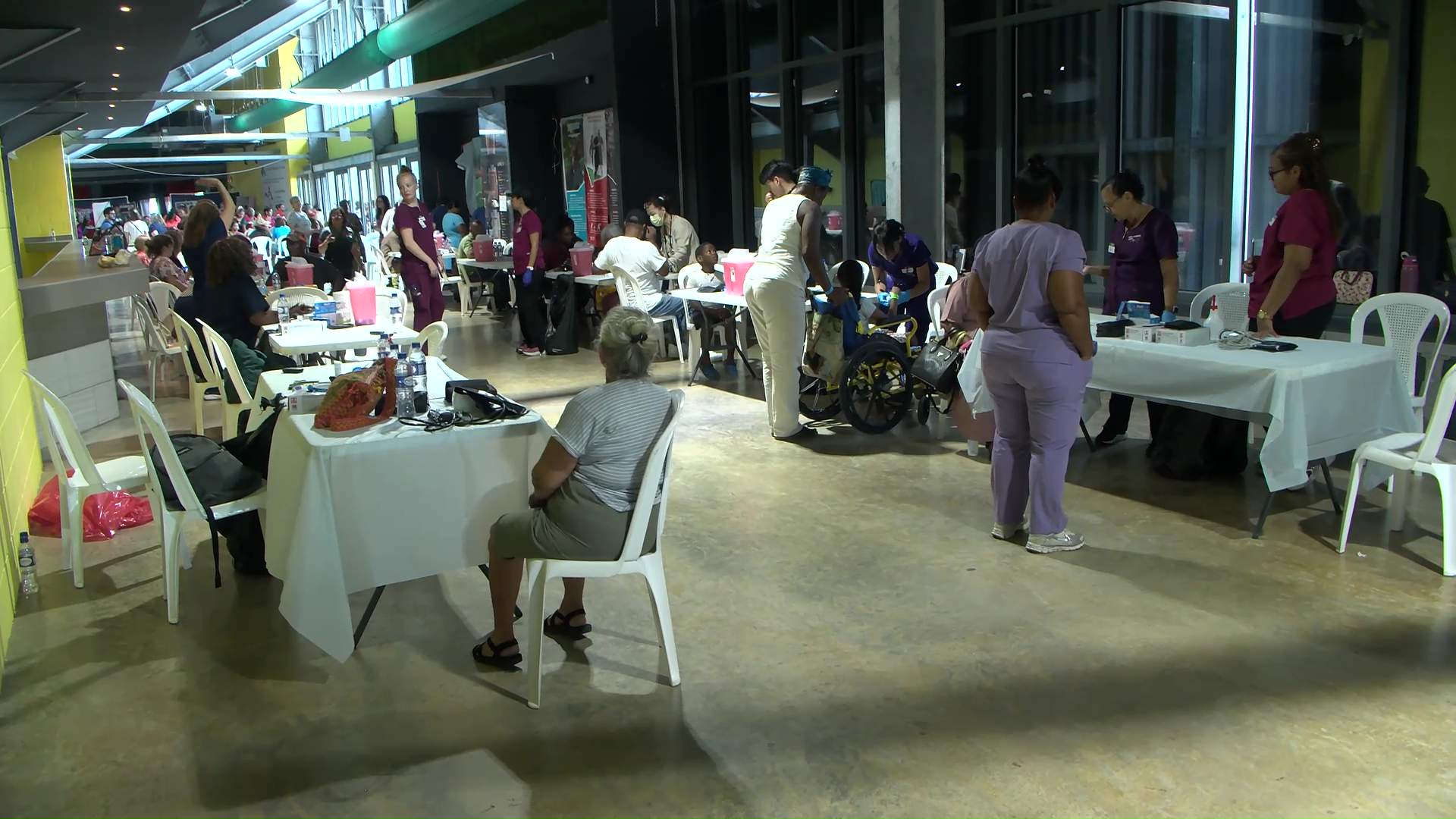 Overwhelming Turnout for Free Medical Services