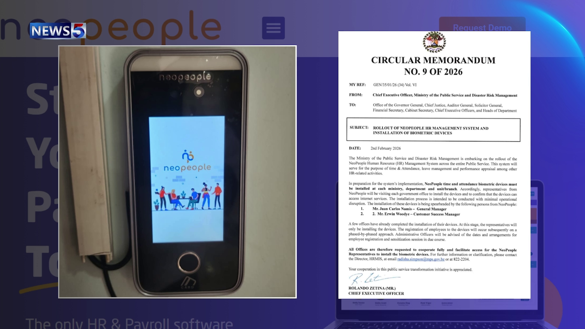 Fingerprint Clock‑Ins Coming to Public Service, Union Raises Concerns