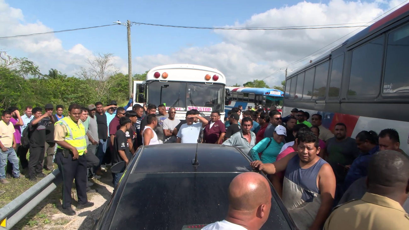 Bus Operators Shut Down Highway in Fuel Cost Showdown