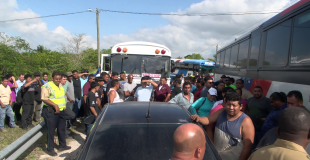 Bus Operators Shut Down Highway in Fuel Cost Showdown