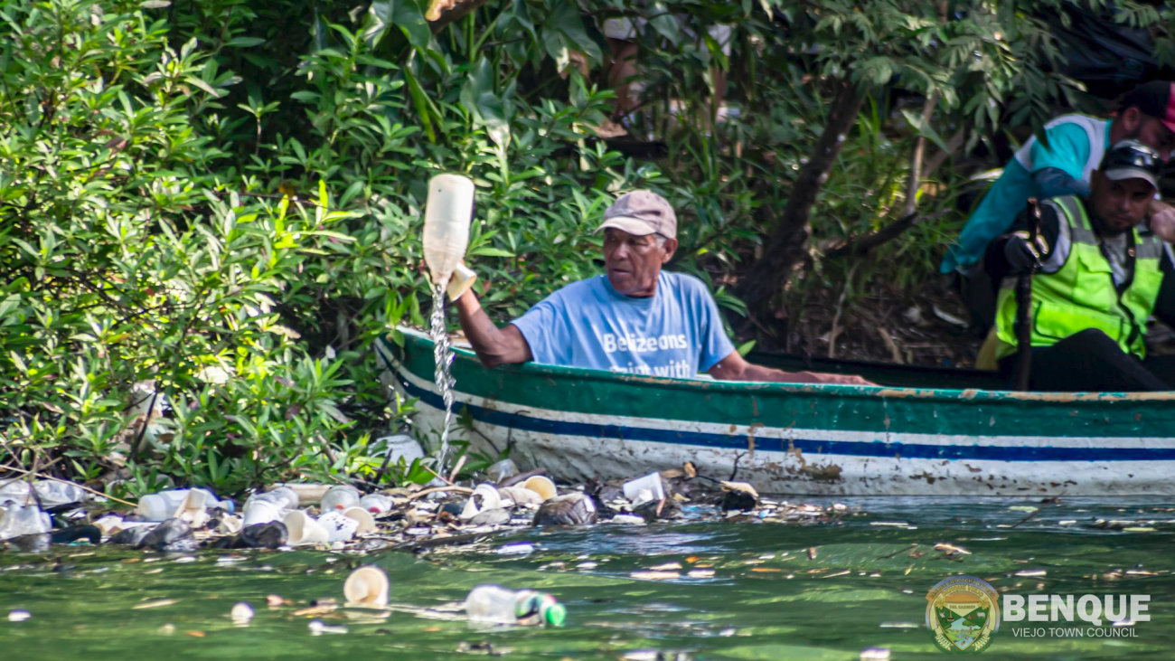 Cross Border Effort Clears Tons of Garbage from Mopan River  