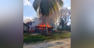 Thirteen Homes Lost as Flames Sweep San Pedro Columbia