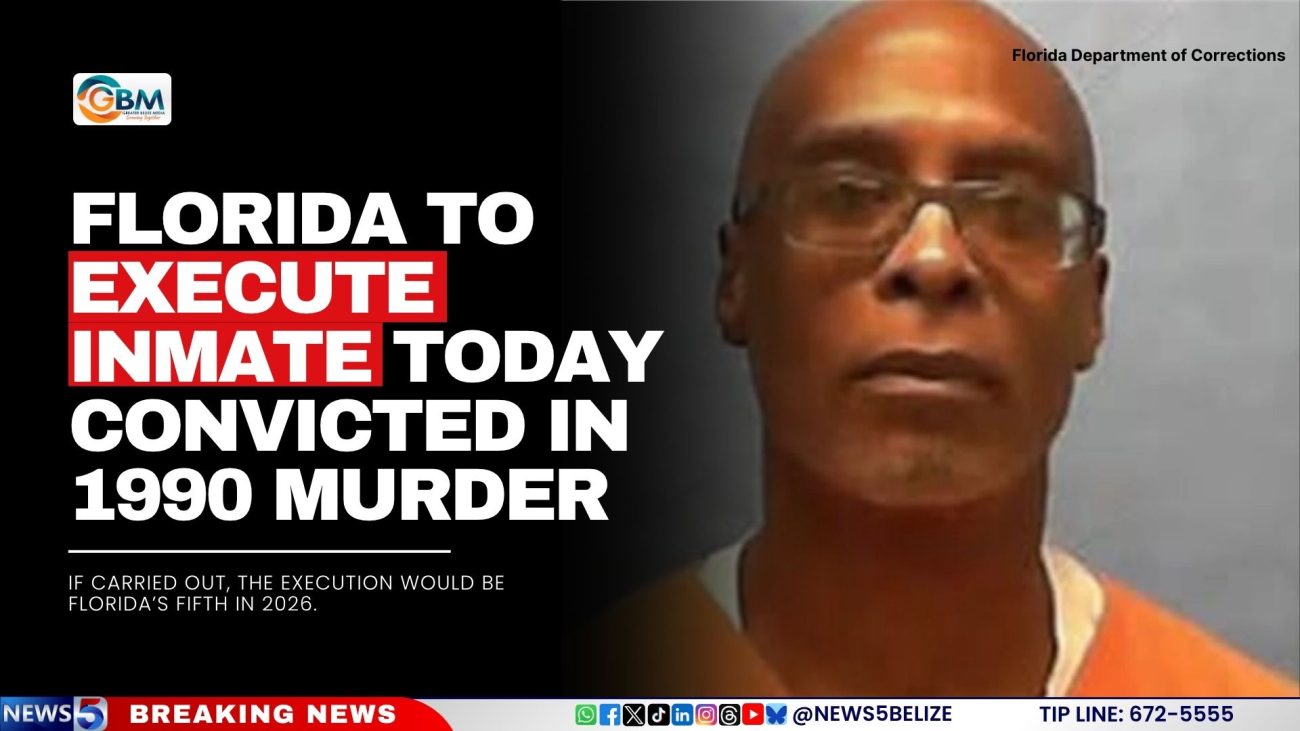 Florida to Execute Inmate Today Convicted in 1990 Murder