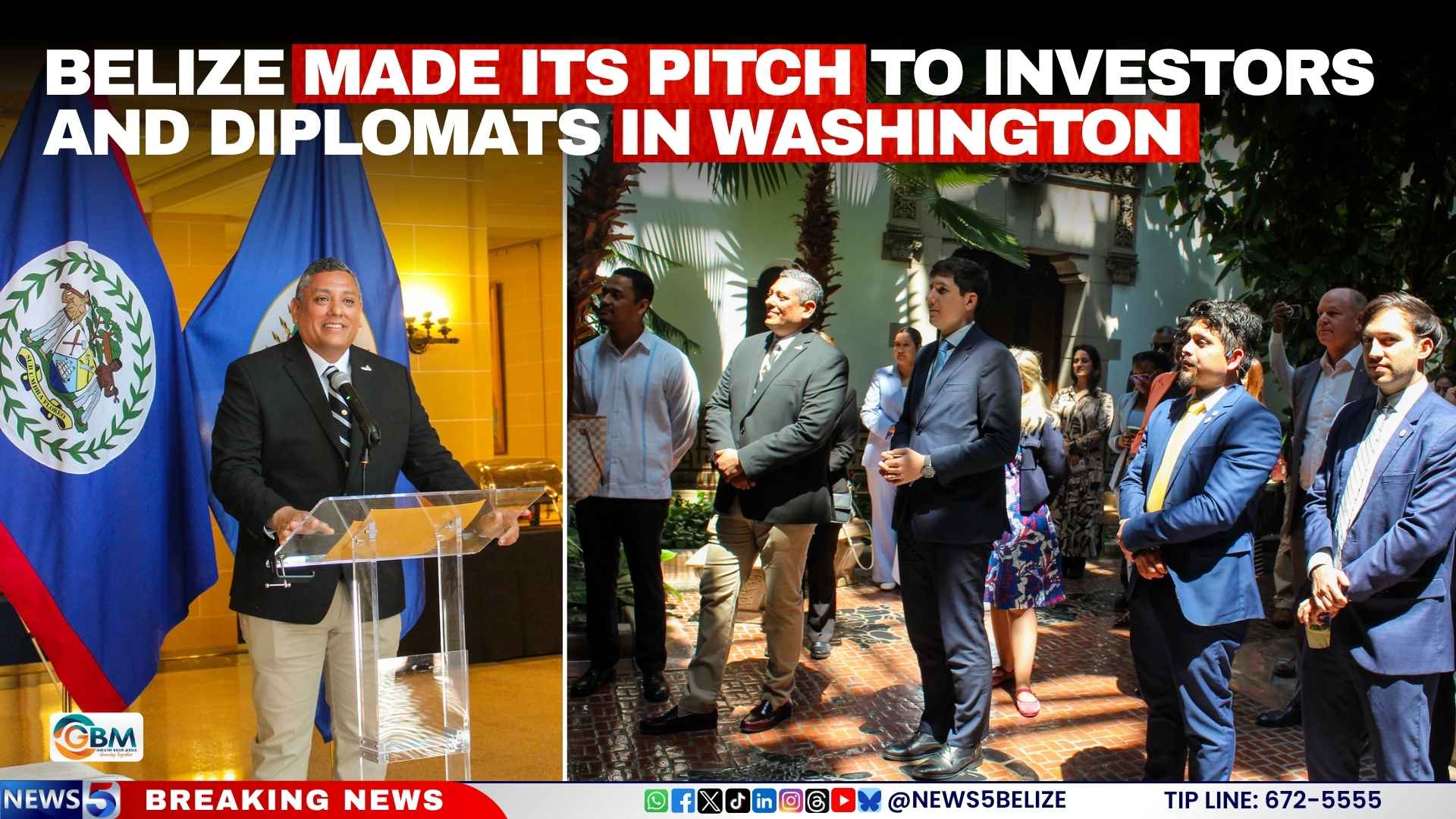 Belize Made Its Pitch to Investors and Diplomats in Washington