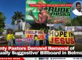 Twenty Pastors Demand Removal of ‘Sexually Suggestive’ Billboard in Belmopan