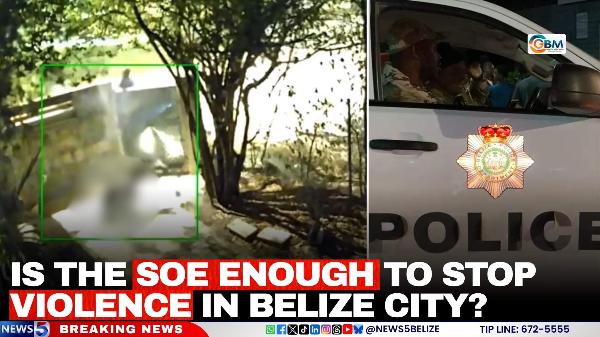 Is the SOE Enough to Stop Violence in Belize City?