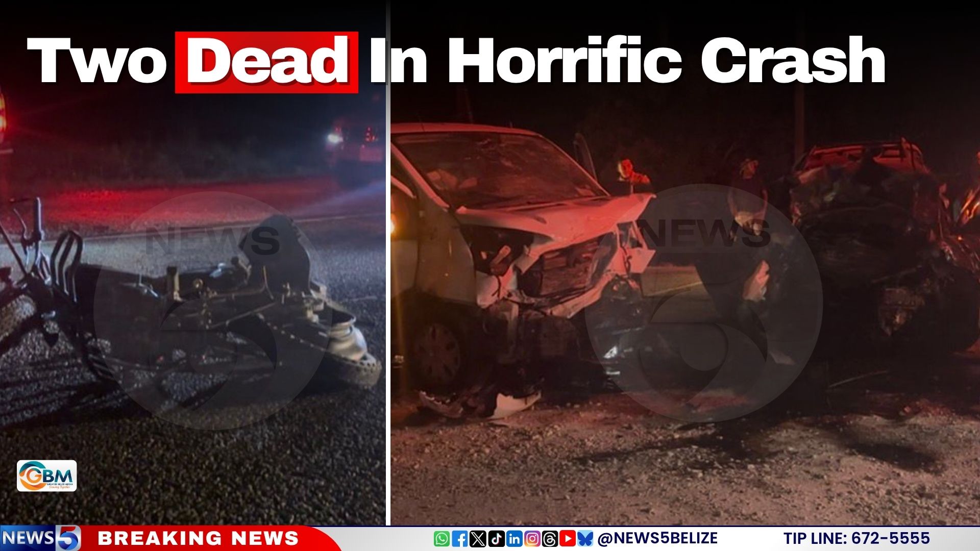 Two Dead In Horrific Crash