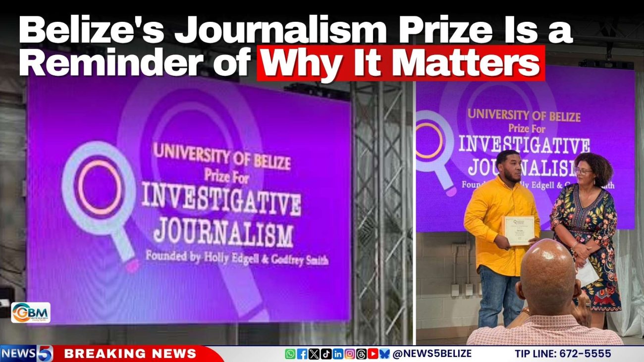 Belize's Journalism Prize Is a Reminder of Why It Matters