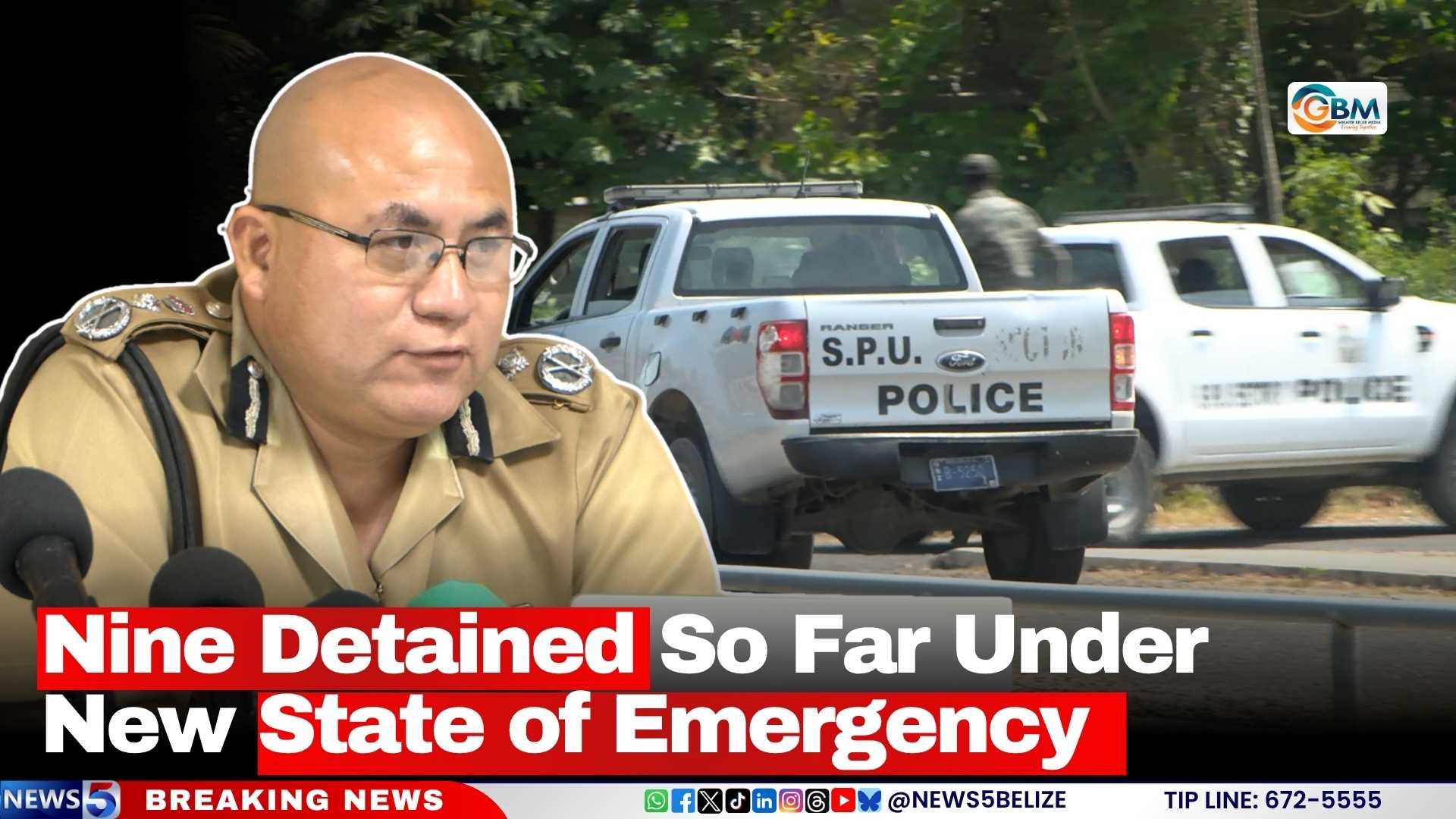 Nine Detained So Far Under New State of Emergency