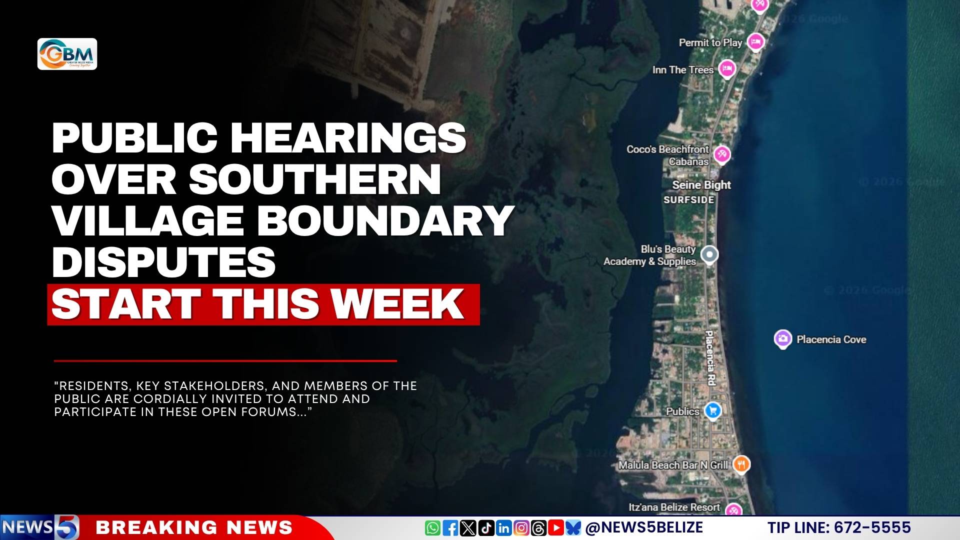 Public Hearings Over Southern Village Boundary Disputes Start This Week