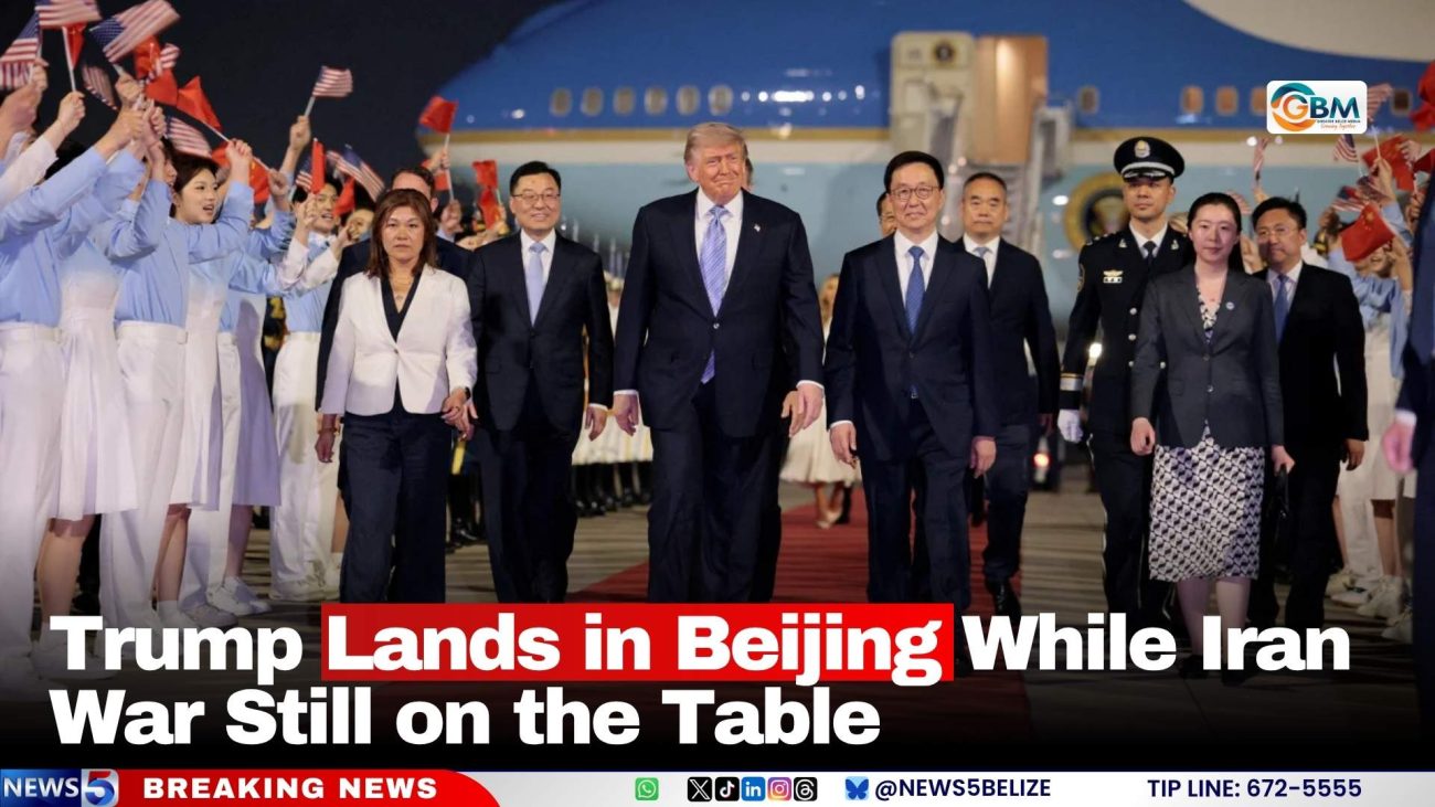 Trump Lands in Beijing While Iran War Still on the Table