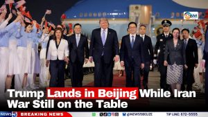 Trump Lands in Beijing While Iran War Still on the Table