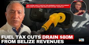 Fuel Tax Cuts Drain $80M from Belize Revenues