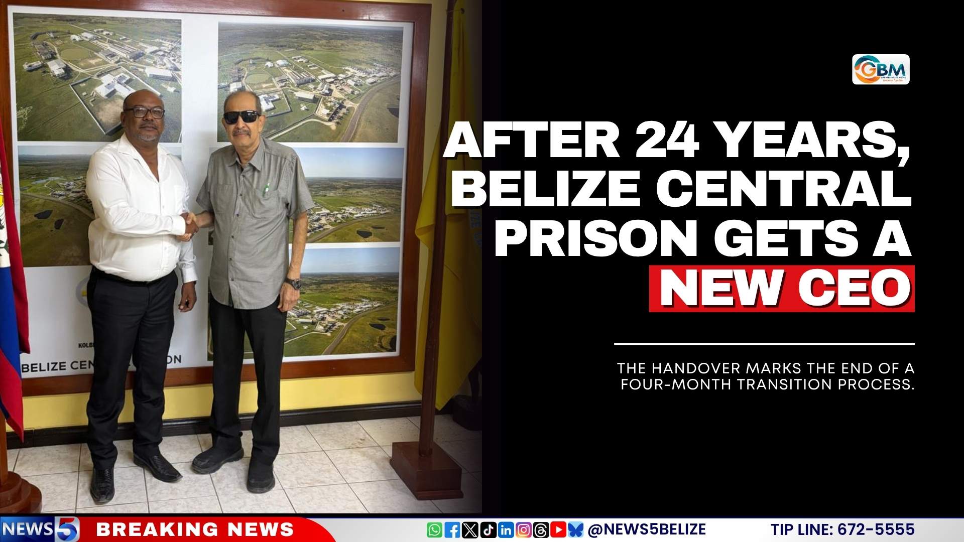 After 24 Years, Belize Central Prison Gets a New CEO