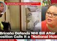PM Briceño Defends NHI Bill After Opposition Calls It a 