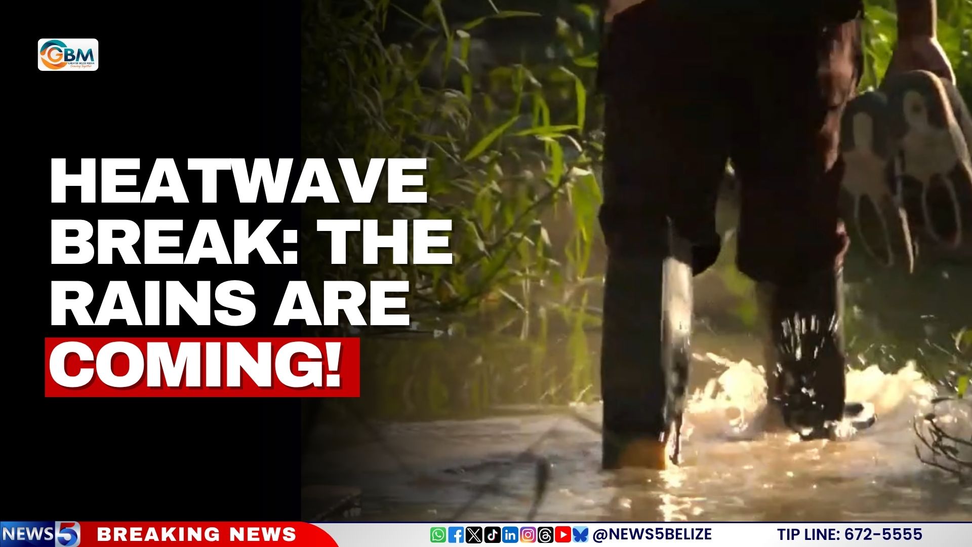 Heatwave Break: The Rains Are Coming!