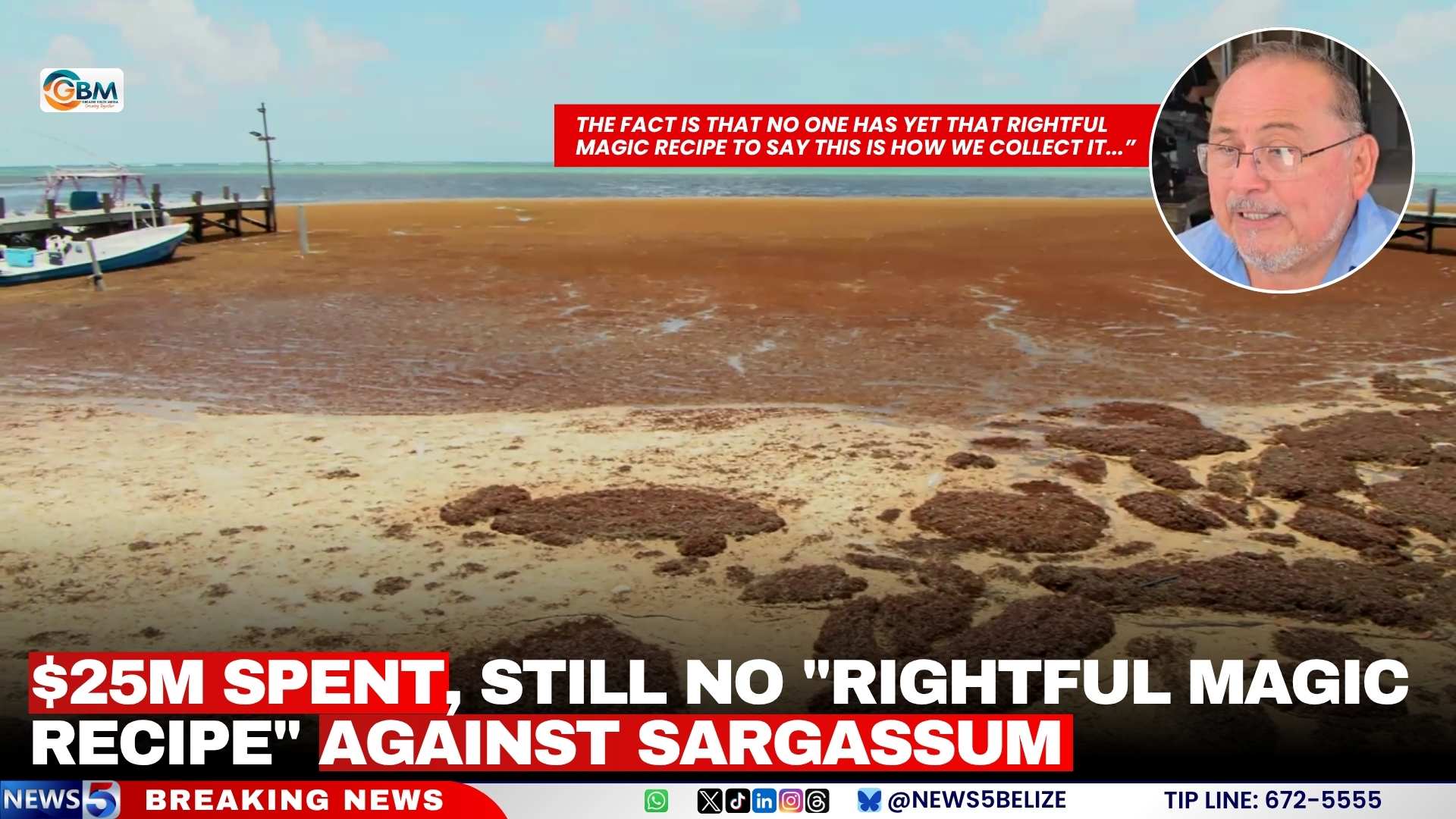 $25M Spent, Still No "Rightful Magic Recipe" Against Sargassum
