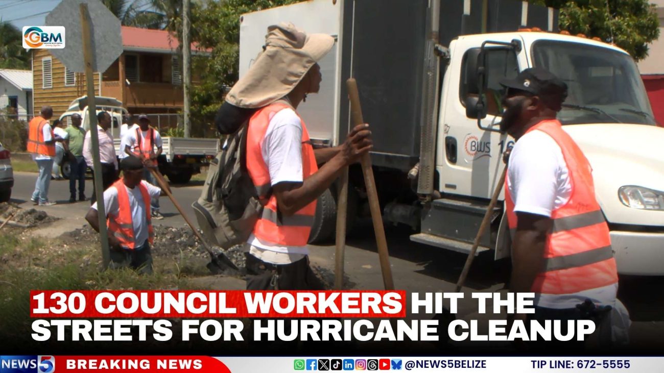 130 Council Workers Hit the Streets for Hurricane Cleanup