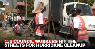 130 Council Workers Hit the Streets for Hurricane Cleanup