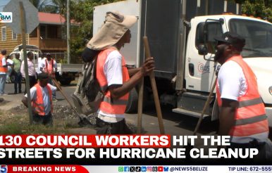 130 Council Workers Hit the Streets for Hurricane Cleanup