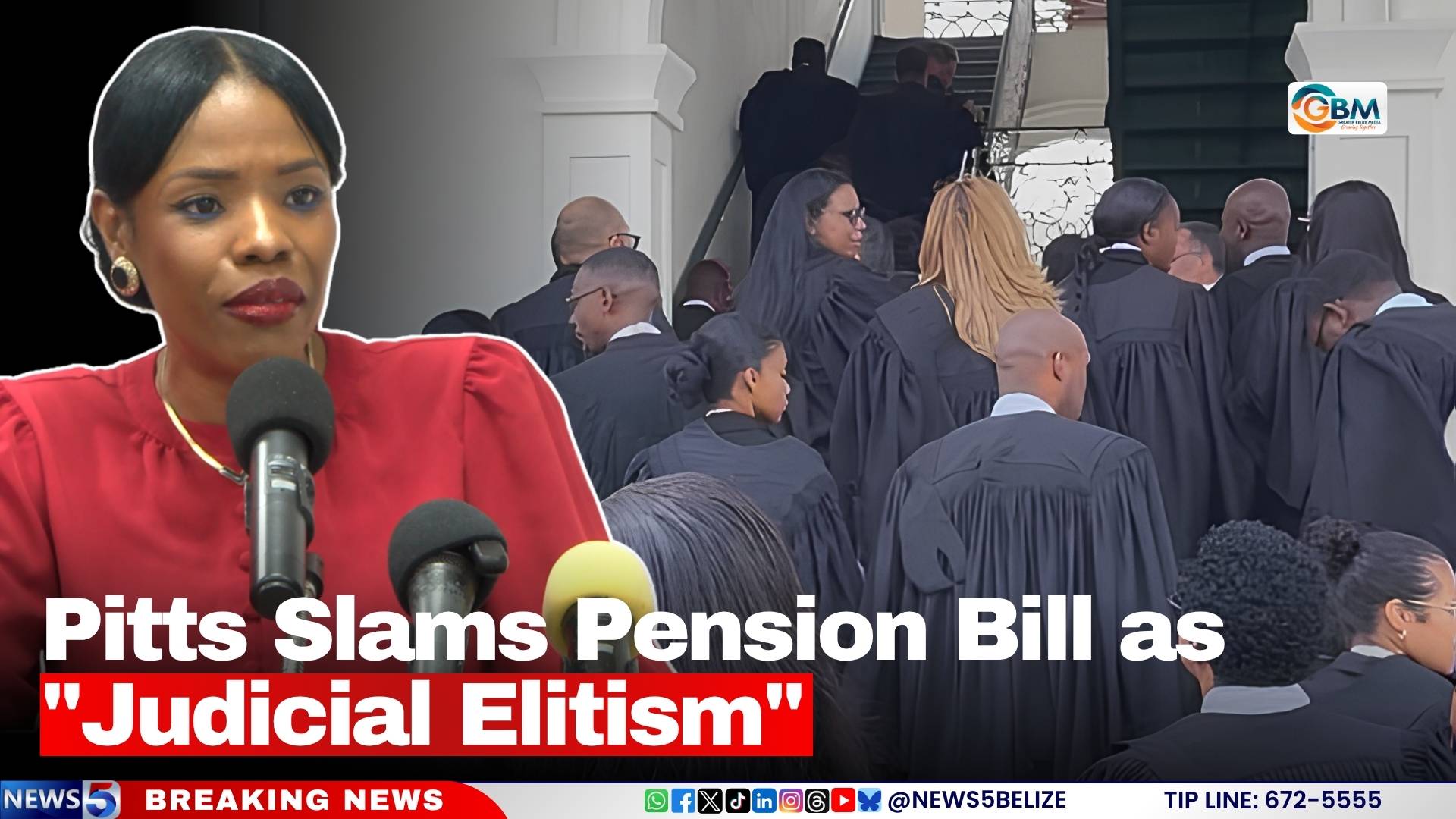 Pitts Slams Pension Bill as "Judicial Elitism"