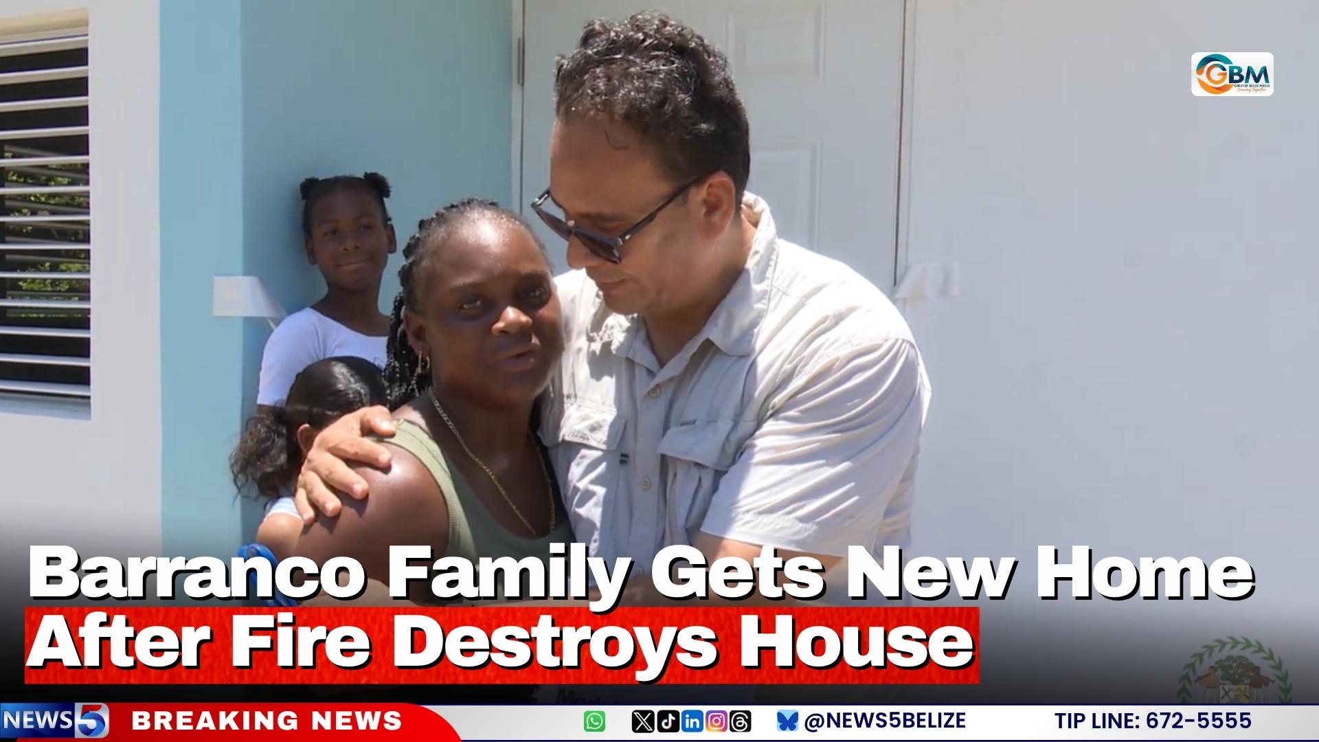 Barranco Family Gets New Home After Fire Destroys House